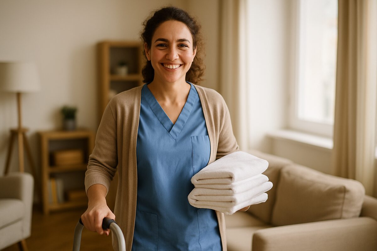 Aide à domicile au travail