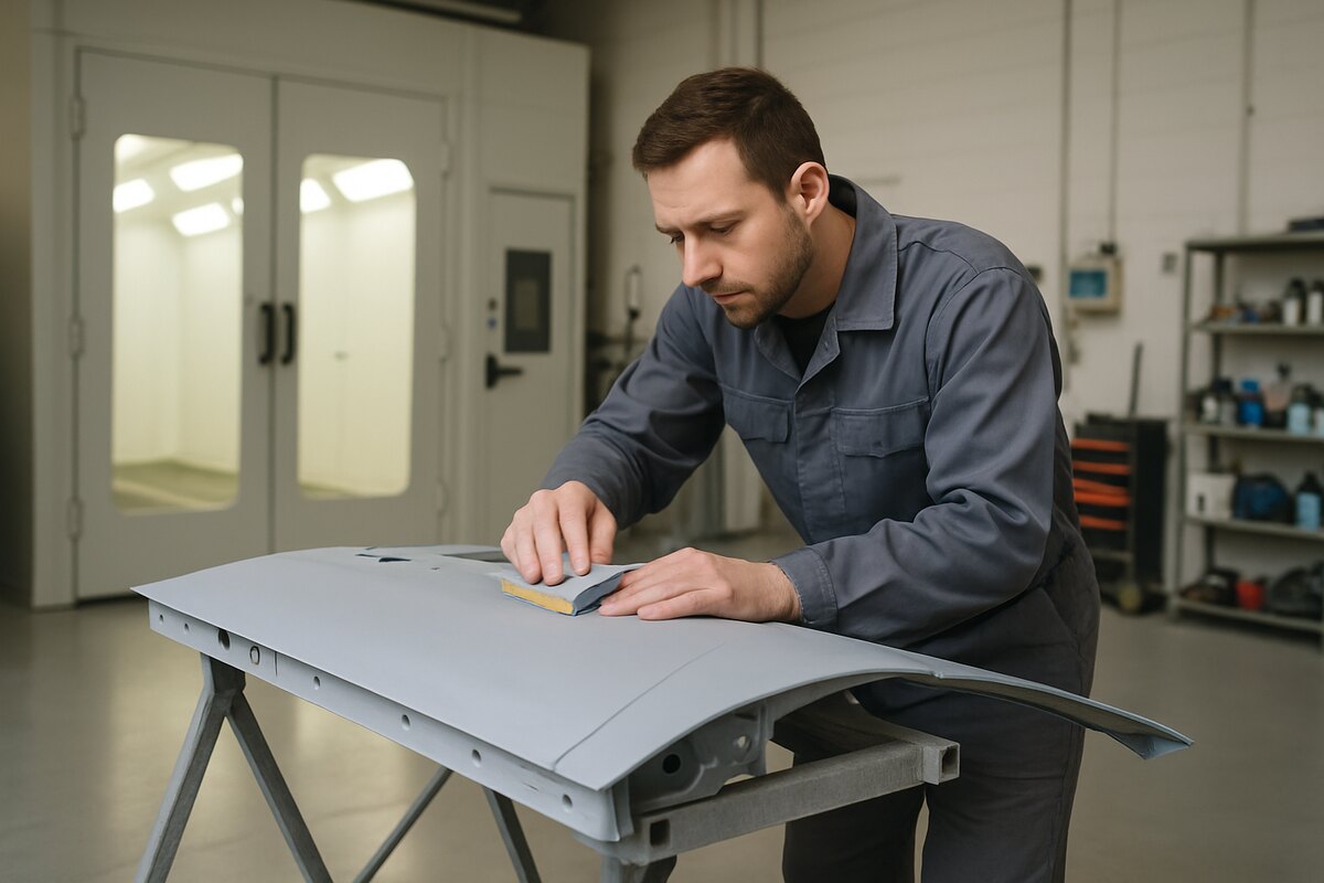 Carrossier au travail
