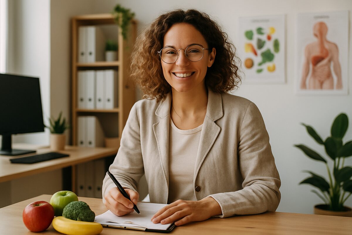 Nutritionniste / diététicien au travail