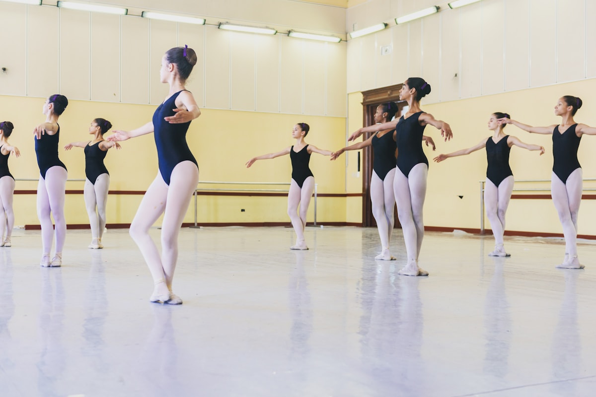 Professeur de danse au travail