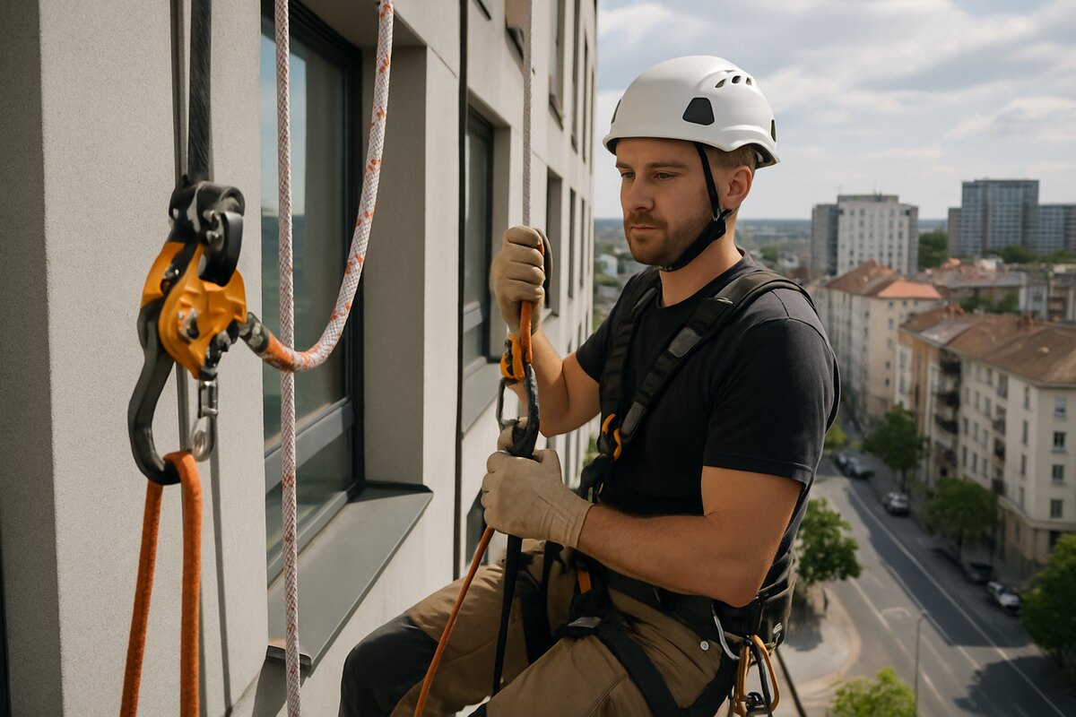 Entreprise de travaux spécialisés au travail